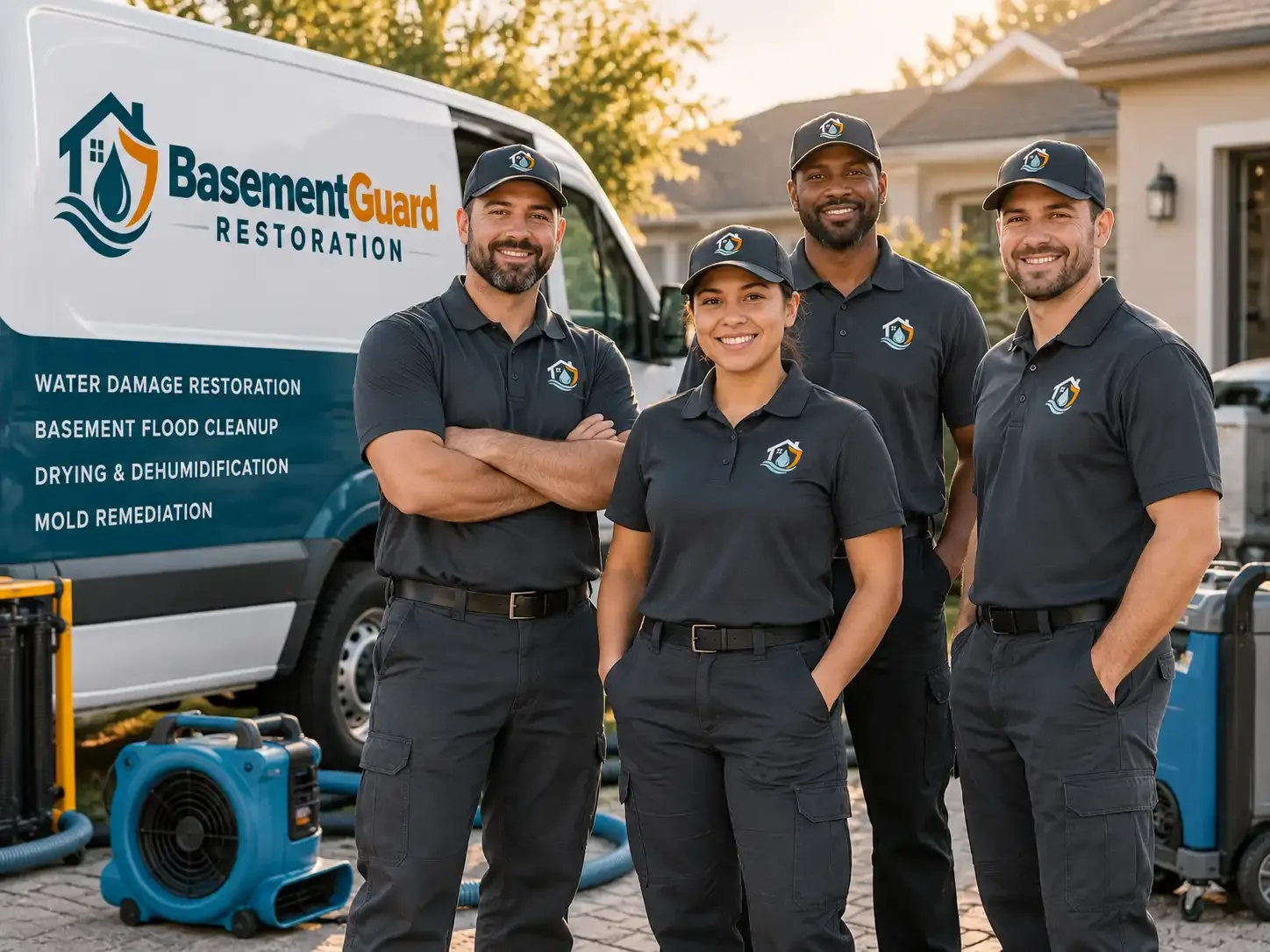 Basement Water Damage Restoration company in Merrill, MI